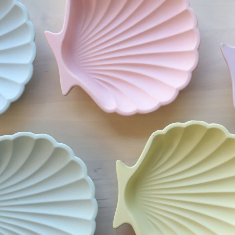 For The Home Kept Shop | Pastel Shell Jewellery Dishes