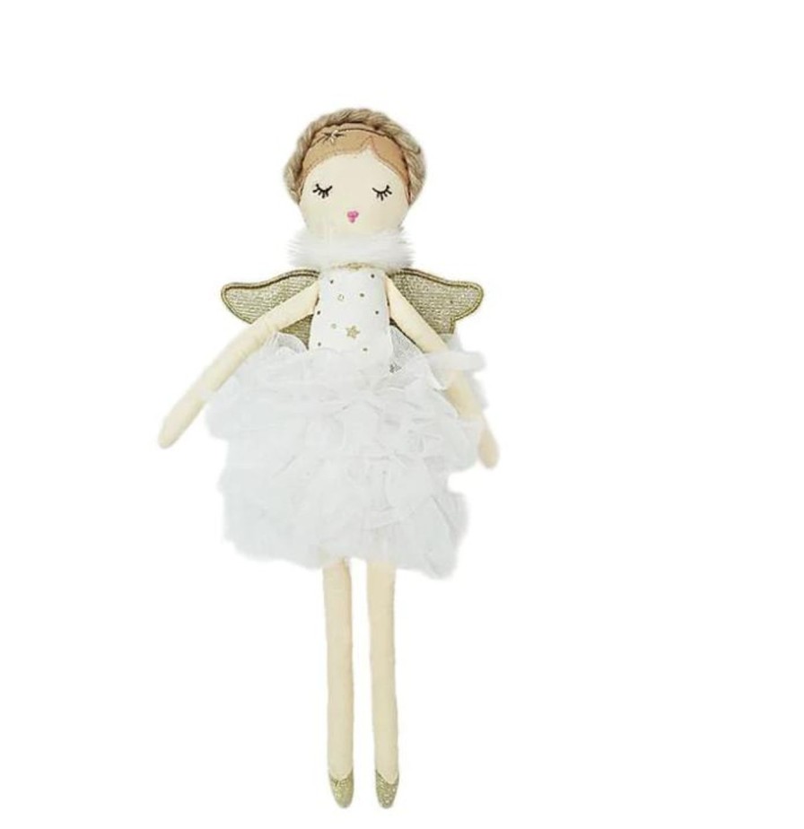 Family Life Kept Shop | Adele Small Gold Angel Doll