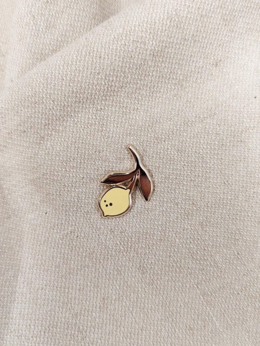 Adorn Kept Shop | Lemons Enamel Pin