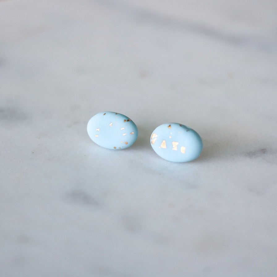 Adorn Kept Shop | Easter Egg Clay Studs