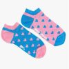 Adorn Kept Shop | Women'S Hearts Inverted Ankle Socks