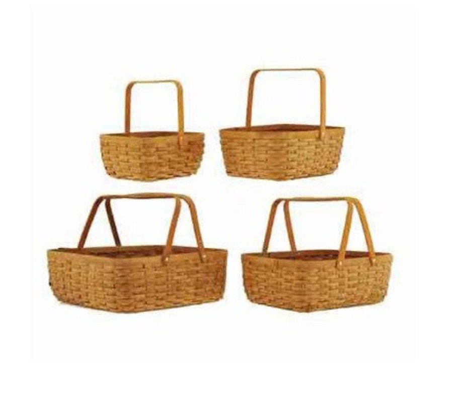 For The Home Kept Shop | Picnic Basket-Drop Handle