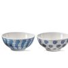 Kitchen Kept Shop | Cottage Floral Dip Bowl-Blue