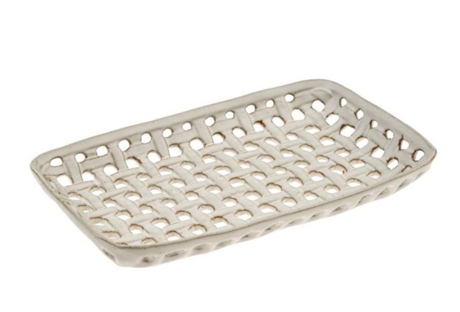 For The Home Kept Shop | Porcelain Basket Tray