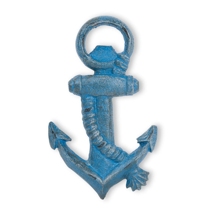 Kitchen Kept Shop | Bottle Opener-Blue Anchor & Rope