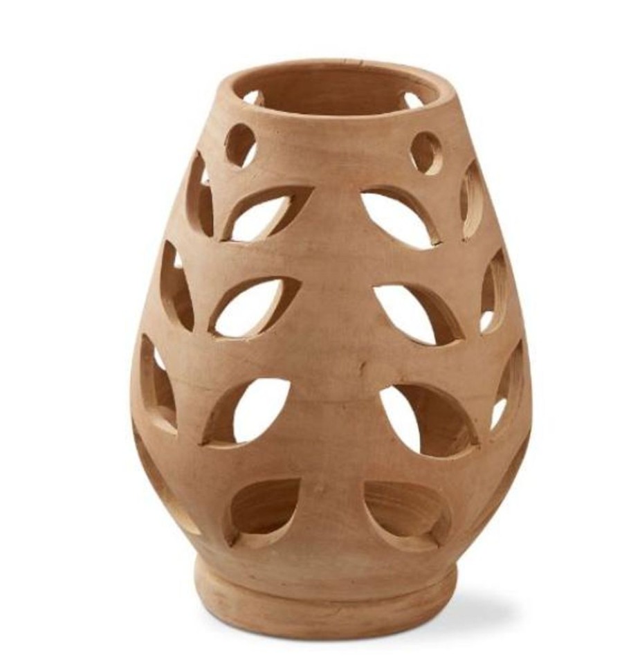 For The Home Kept Shop | Hand-Cut Terracotta Lantern