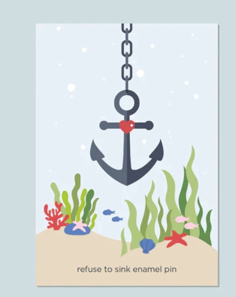 Adorn Kept Shop | Anchor Enamel Pin