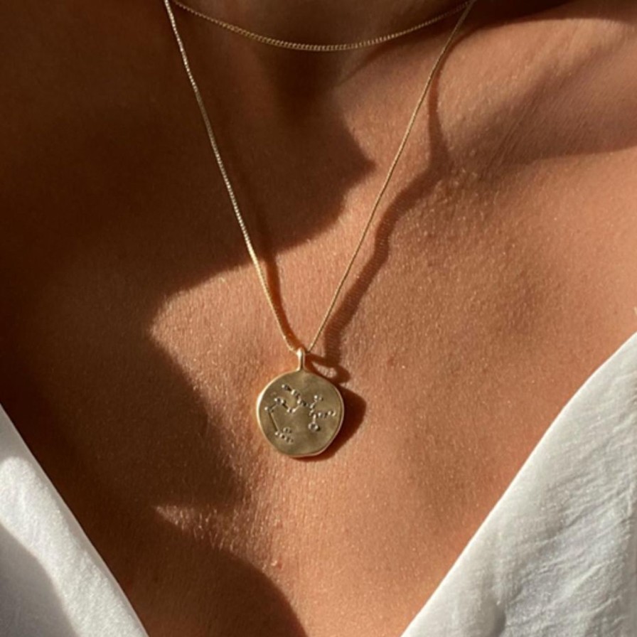 Adorn Kept Shop | Horoscope & Constellation Coin Necklaces