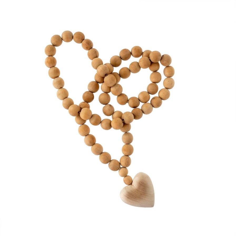 For The Home Kept Shop | Wooden Heart Prayer Beads (Large)