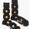 Adorn Kept Shop | Men'S Wheat & Beer Socks (Mid-Calf)