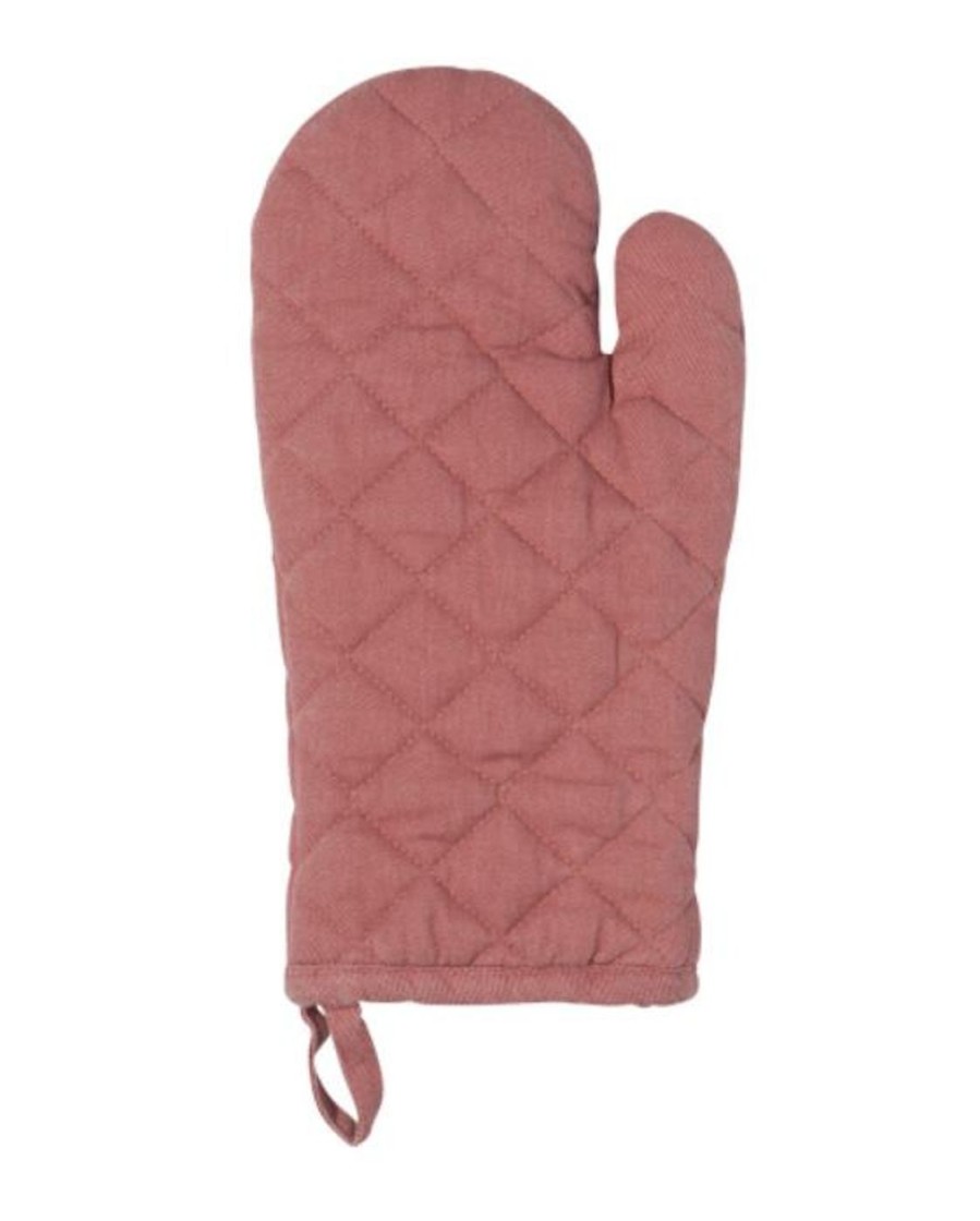 Kitchen Kept Shop | Stonewash Oven Mitt-Canyon Rose