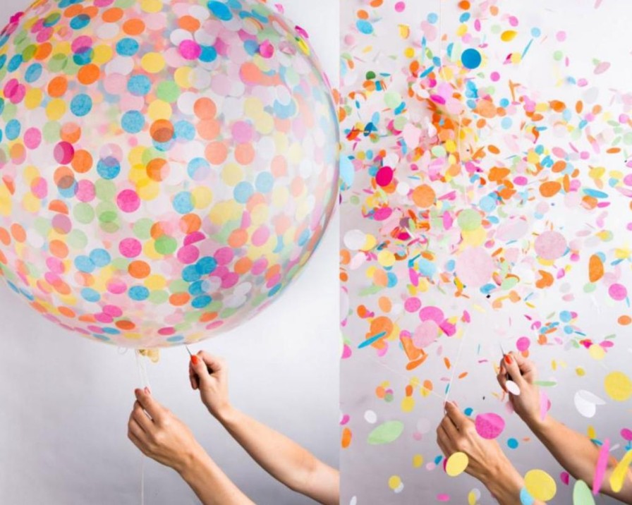 Family Life Kept Shop | Confetti Balloon Kit-Giant