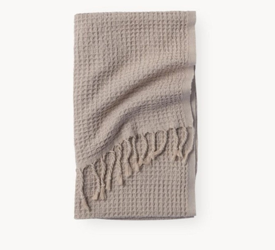 For The Home Kept Shop | Turkish Hand Towels (4 Colours)-Stonewash Waffle