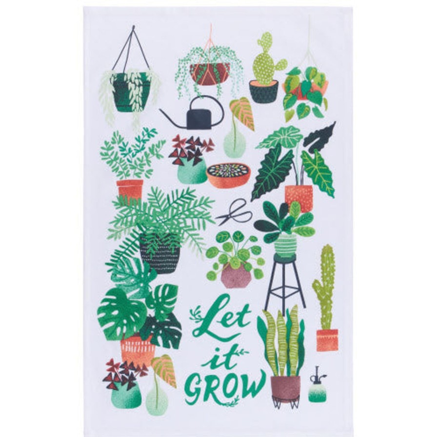 For The Home Kept Shop | Let It Grow Tea Towel