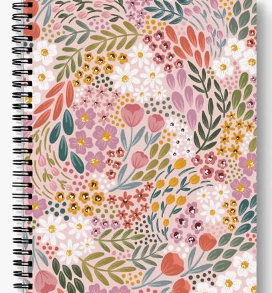 Paper Kept Shop | Floral Spiral Notebook