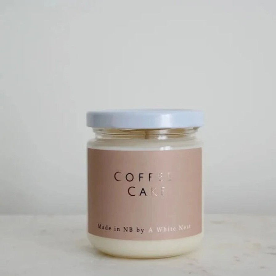 For The Home Kept Shop | Coffee Cake Candle|A White Nest