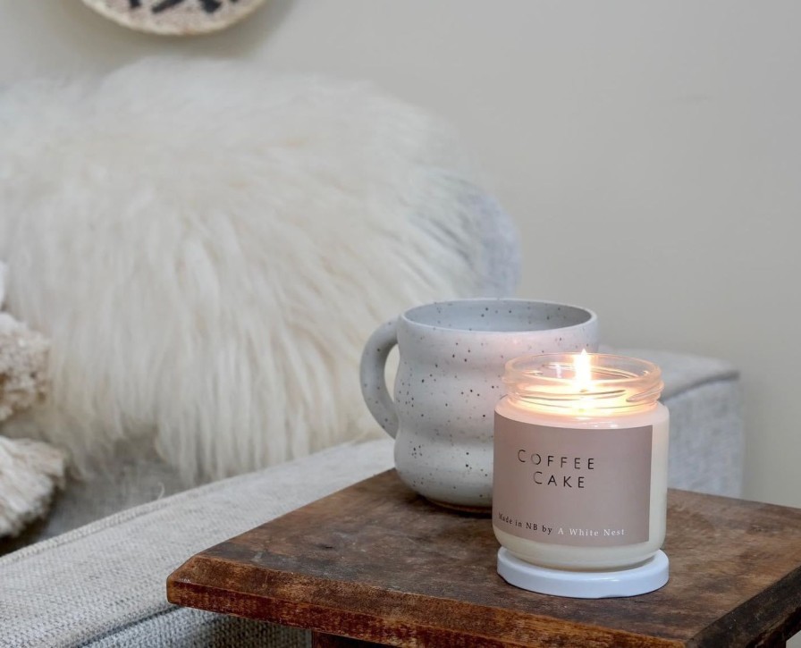 For The Home Kept Shop | Coffee Cake Candle|A White Nest