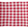 For The Home Kept Shop | Red Plaid Cotton Throw Blanket