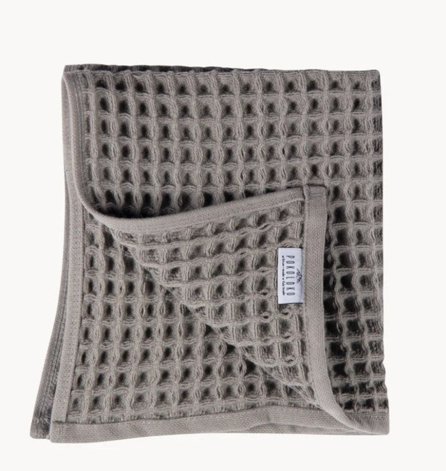 Kitchen Kept Shop | 3 Pack Turkish Cotton Face Cloth Set-Waffle