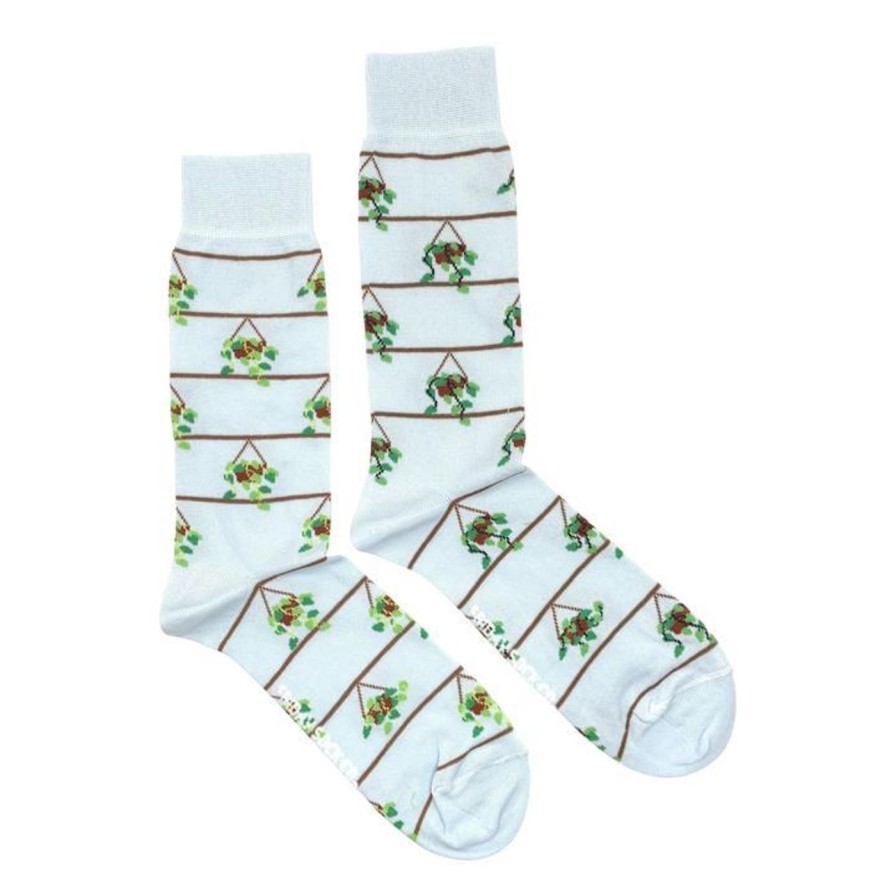 Family Life Kept Shop | Men'S Pothos Socks (Mid-Calf)