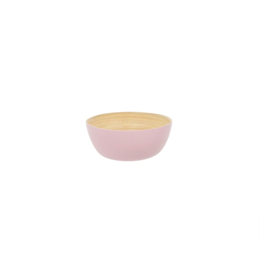 Kitchen Kept Shop | Pink Esta Spun Bamboo Bowl (Small)