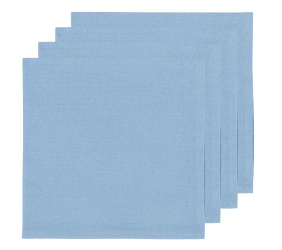 Kitchen Kept Shop | Set Of 4 Spectrum French Blue Napkins