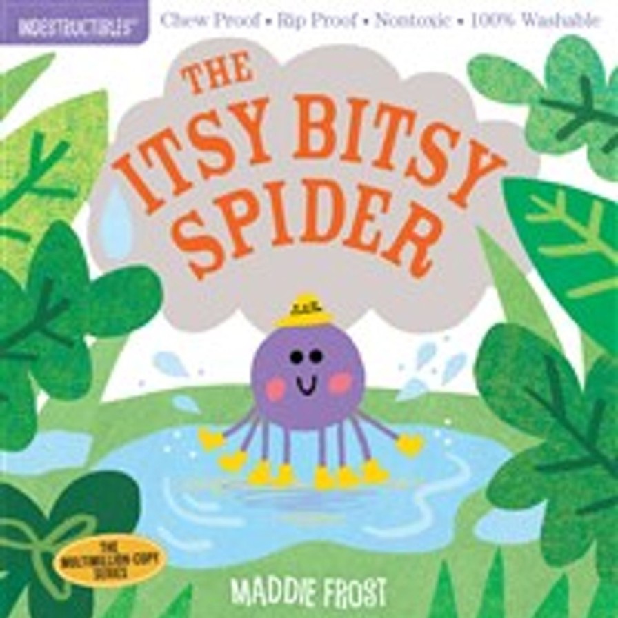 Family Life Kept Shop | Indestructibles: The Itsy Bitsy Spider-Book