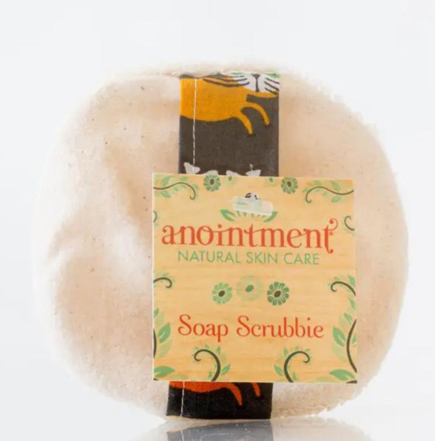 Family Life Kept Shop | Anointment-Organic Cotton Scrubbie