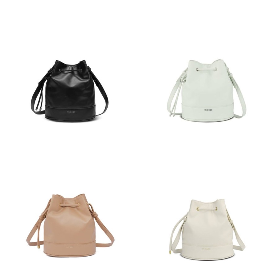 Adorn Kept Shop | Amber Vegan Leather Bucket Bag (4 Colours)