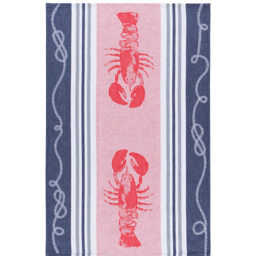 Kitchen Kept Shop | Jacquard Lobster Tea Towel