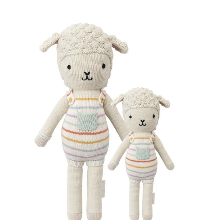 Family Life Kept Shop | Avery The Lamb Hand-Knit Doll