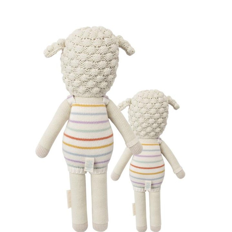 Family Life Kept Shop | Avery The Lamb Hand-Knit Doll