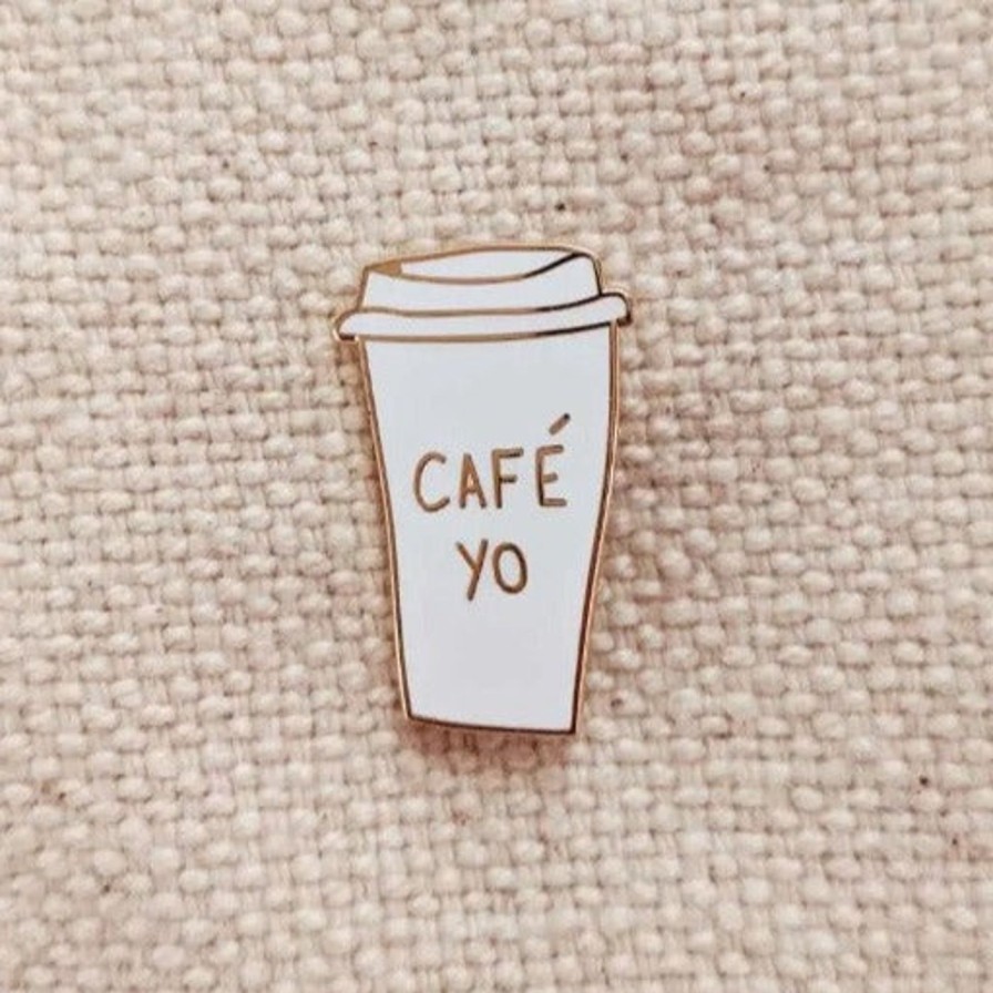 Adorn Kept Shop | Cafe Yo Enamel Pin