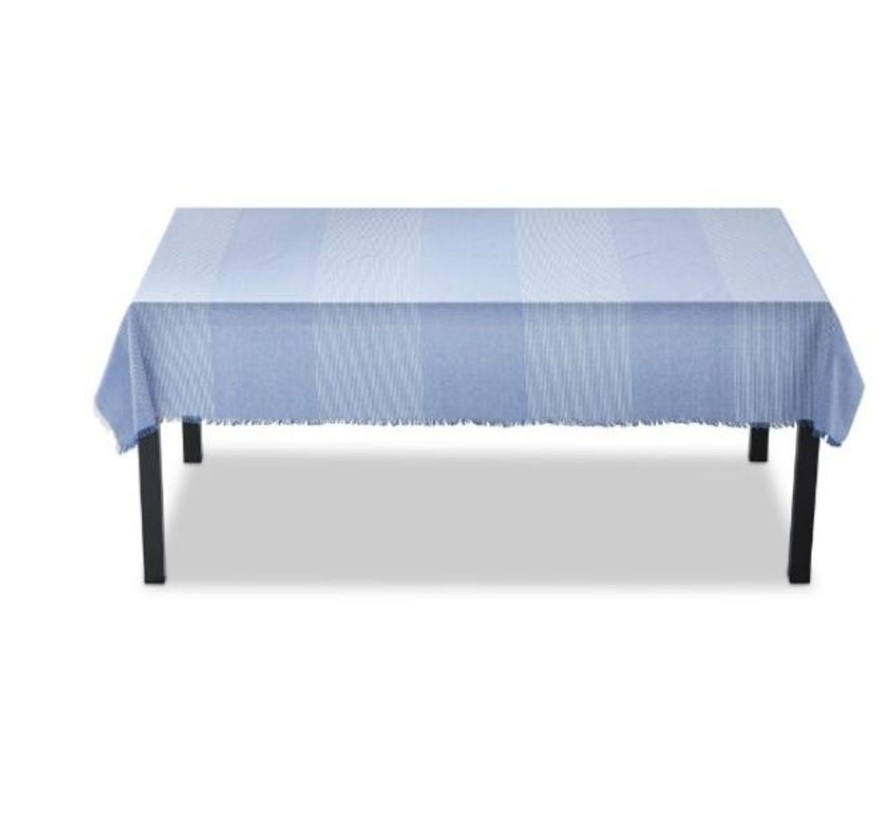 Kitchen Kept Shop | Cottage Pinstripe Tablecloth-Blue