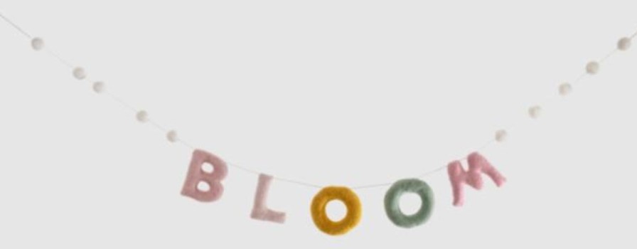 For The Home Kept Shop | Bloom Wool Garland