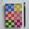 Paper Kept Shop | Rainbow Checks Notebook