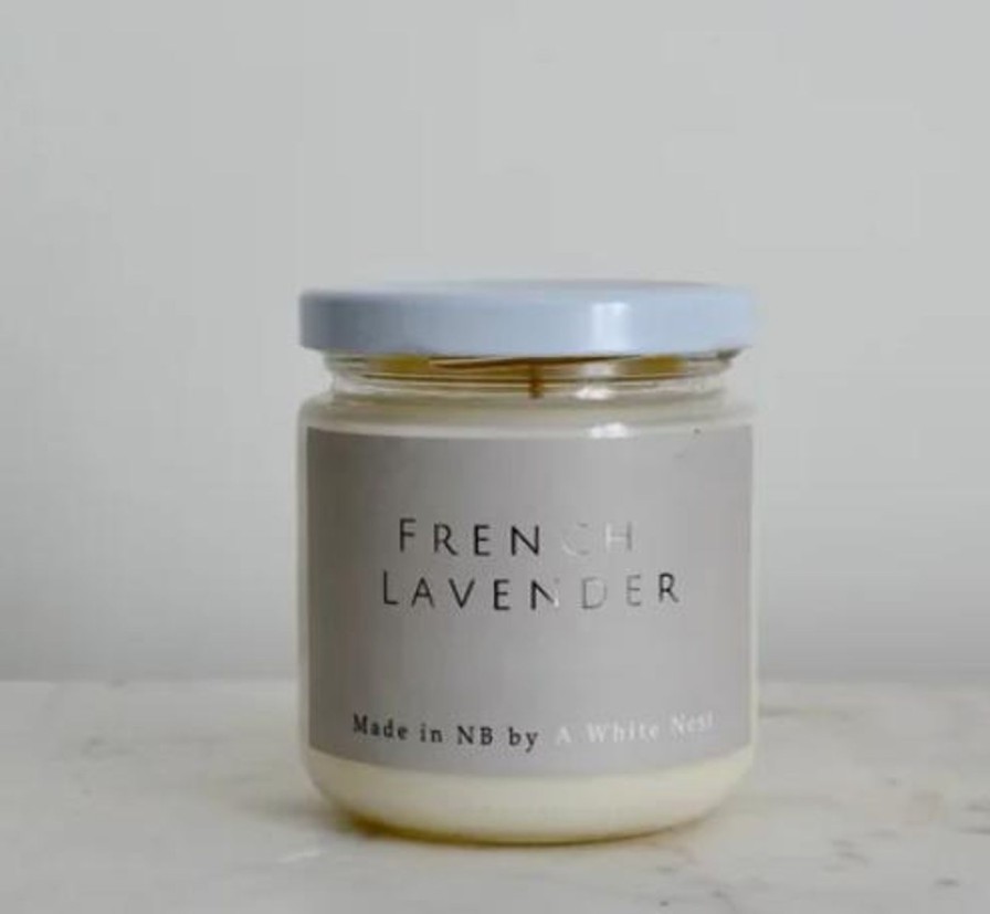 For The Home Kept Shop | Lavender Candle|A White Nest