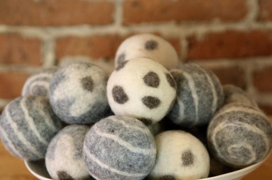 For The Home Kept Shop | Fibres Of Life-Fair Trade Wool Dryer Balls-Mixed