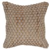 For The Home Kept Shop | Diamond Jute & Cotton Pillow