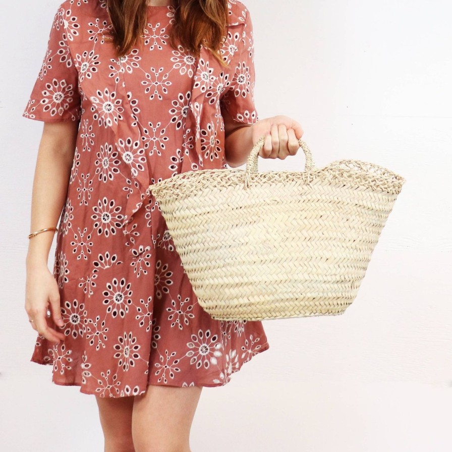 For The Home Kept Shop | Sao Paulo French Straw Basket Bag