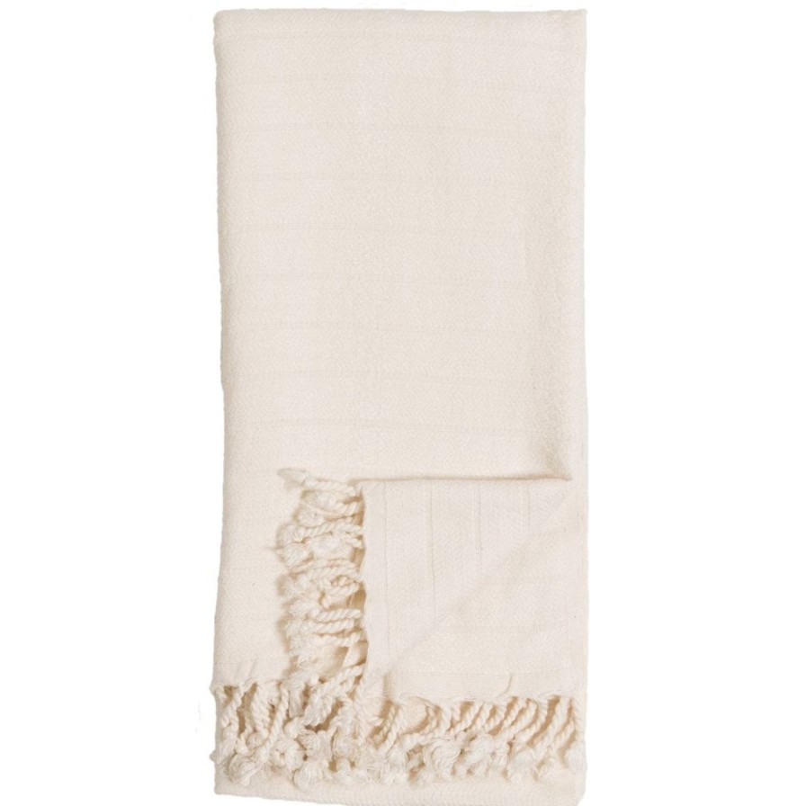 For The Home Kept Shop | Turkish Towels-Bamboo Striped Cream