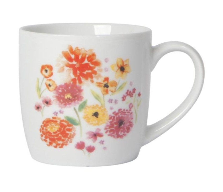 Kitchen Kept Shop | Cottage Floral Porcelain Mug