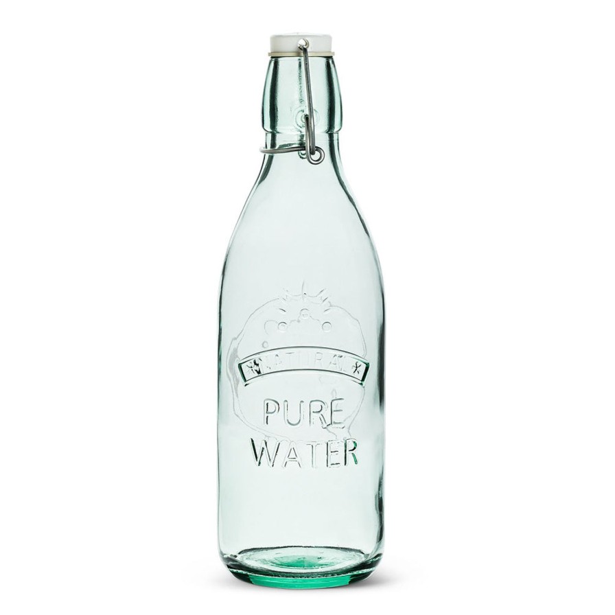 For The Home Kept Shop | Bottle With Seal-Waves (11")