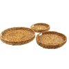 For The Home Kept Shop | Abaca Hand-Woven Trays (3 Sizes)