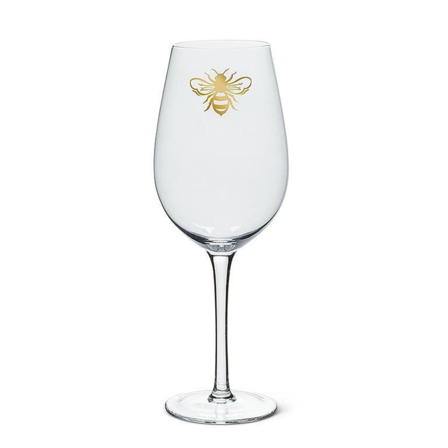 Kitchen Kept Shop | Gold Bee Wine Glasses (2 Types)