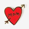 Adorn Kept Shop | Mom Tattoo Heart Enamel Pin