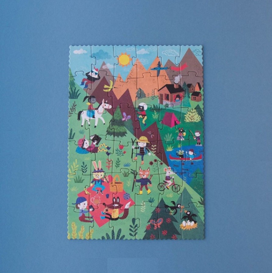 Paper Kept Shop | Let'S Go To The Mountain Reversible Puzzle