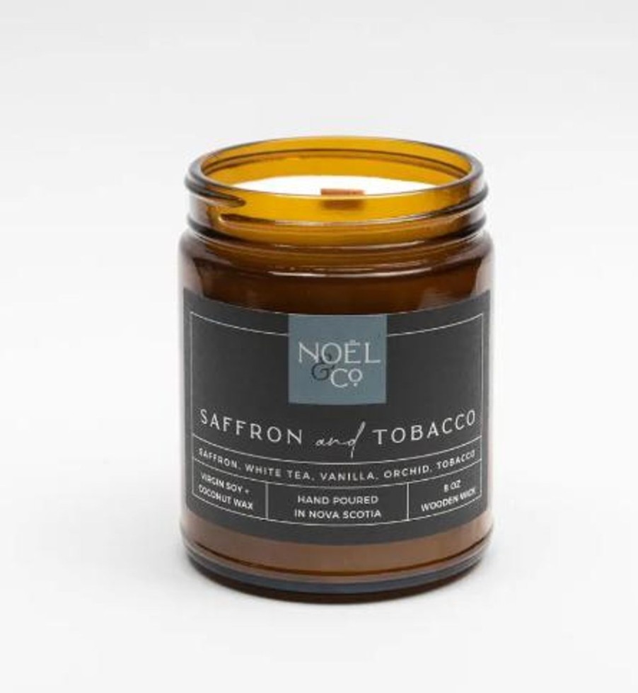 For The Home Kept Shop | Saffron & Tobacco Candle|Noel & Co.