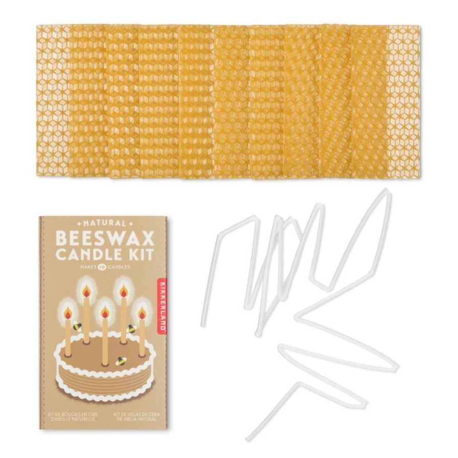 For The Home Kept Shop | Diy: Natural Beeswax Candle Kit