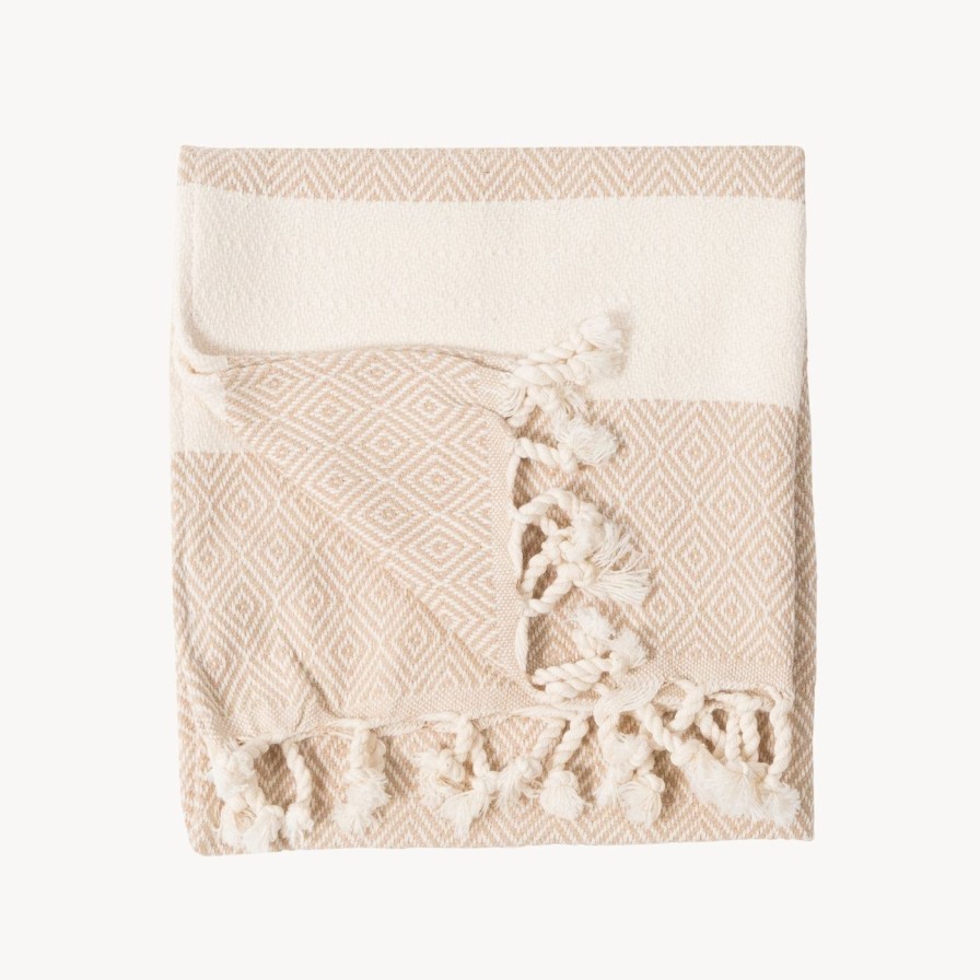 For The Home Kept Shop | Turkish Hand Towels (5 Colours)-Diamond